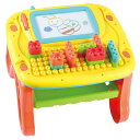 「8/1〜6限定先着で最大2000円OFFクーポン」プレイポップ くみたてかんたん!両面つかえるアクティビティテーブル トイザらス限定