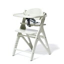 「10/1~6限定先着で最大2000円OFFクーポン」大和屋 yamatoya アッフル ソルベ チェア (ココナッツ) 子供用椅子 室内家具 ハイチェア 7か月頃~