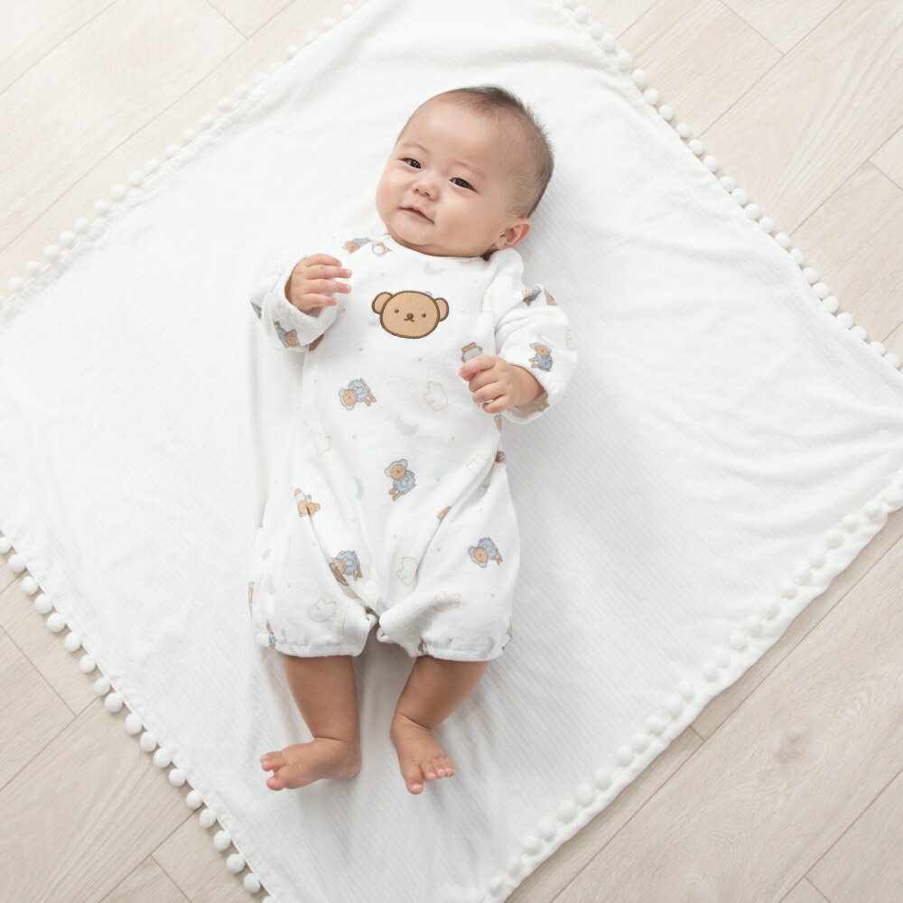 miffy �ߥåե��� boris �ܥꥹ Ĺµ�ե��åȥ����� �٥��� �ۥ磻�ȡ�50-60cm �٥ӡ����饹����