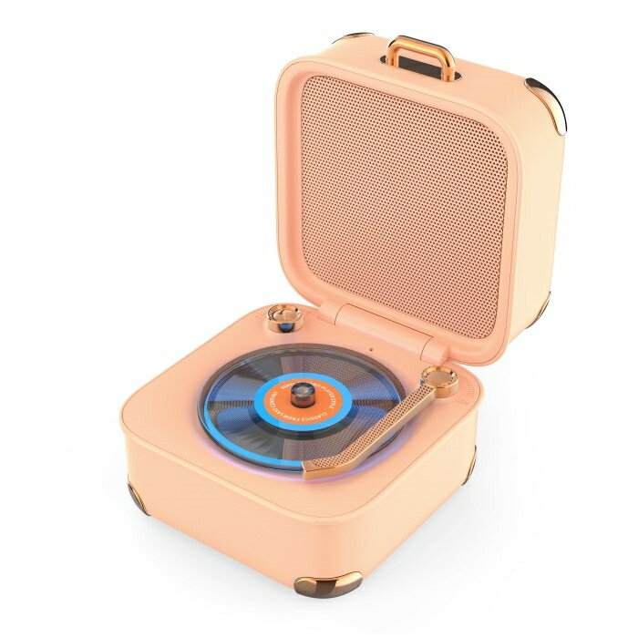 レコードプレーヤー型スピーカー ピンク トイザらス限定 bluetooth スピーカー レトロ レコード