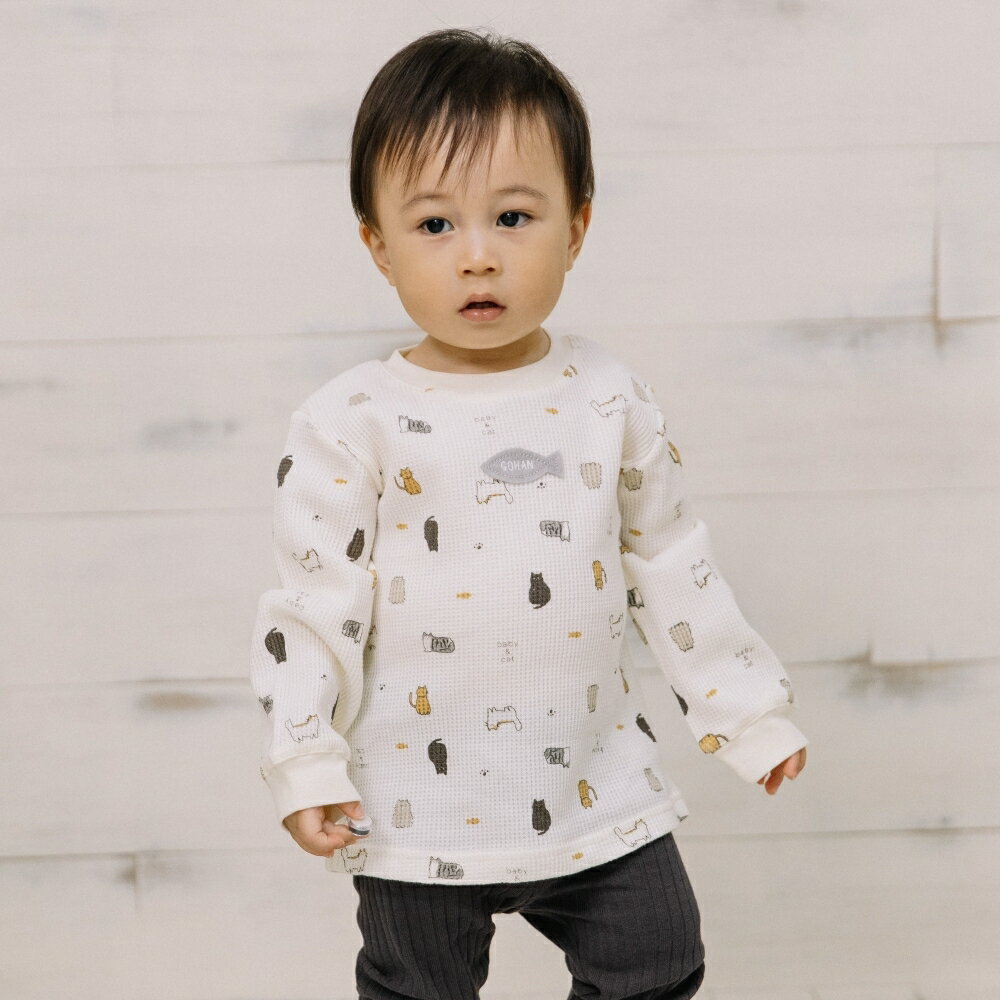 「12/1〜6限定先着 キャンペーンバナーにてクーポン配布中」【ベビー×ペットコレクション】長袖Tシャツ..