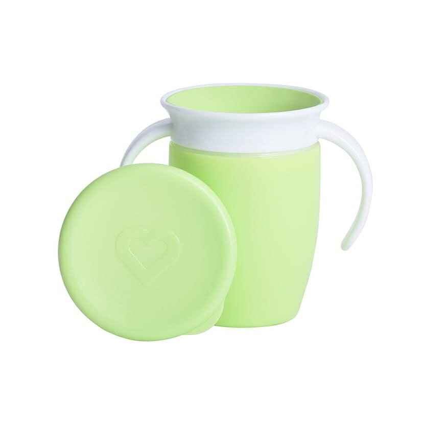 「11/25限定先着で最大1000円OFFクーポン」マンチキン ハンドル付きミラクルカップ（グリーン）