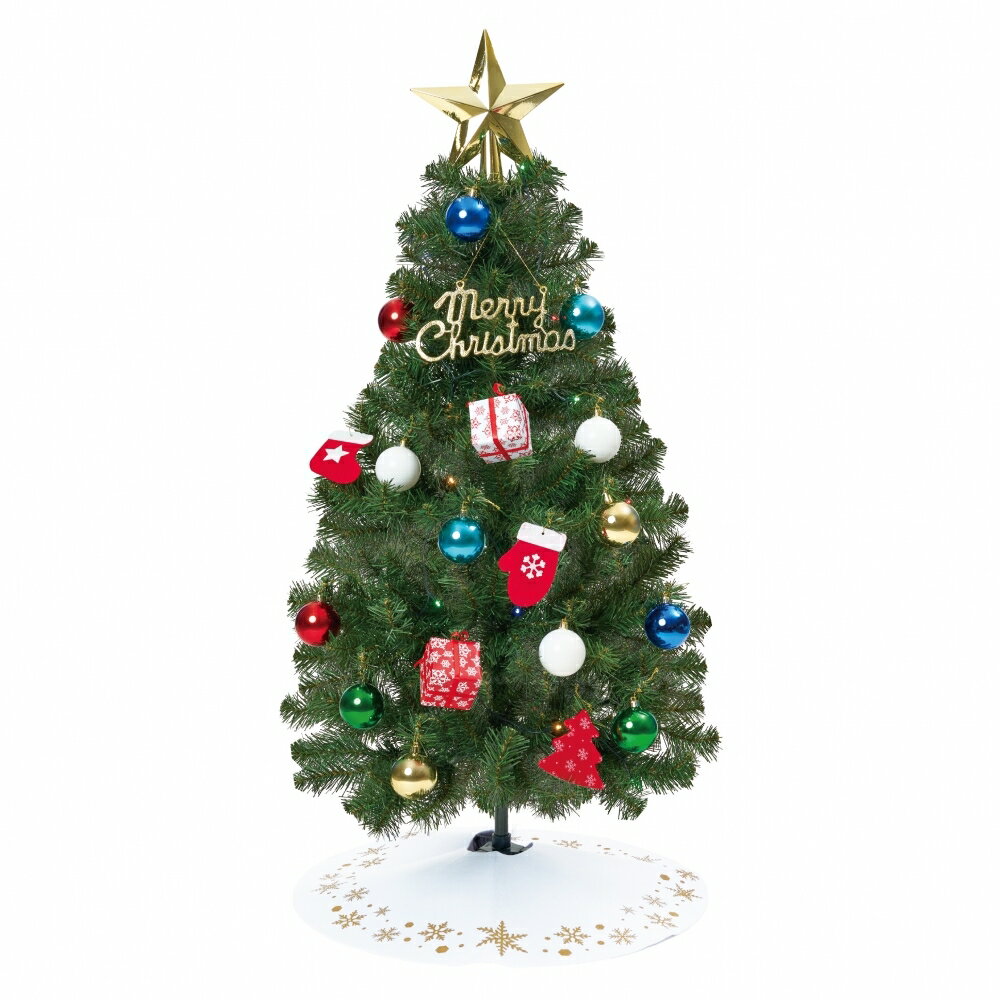 「11/25限定先着で最大1000円OFFクーポン」【クリスマス】120cm 小さく分割セットツリー トイザらス限定のサムネイル