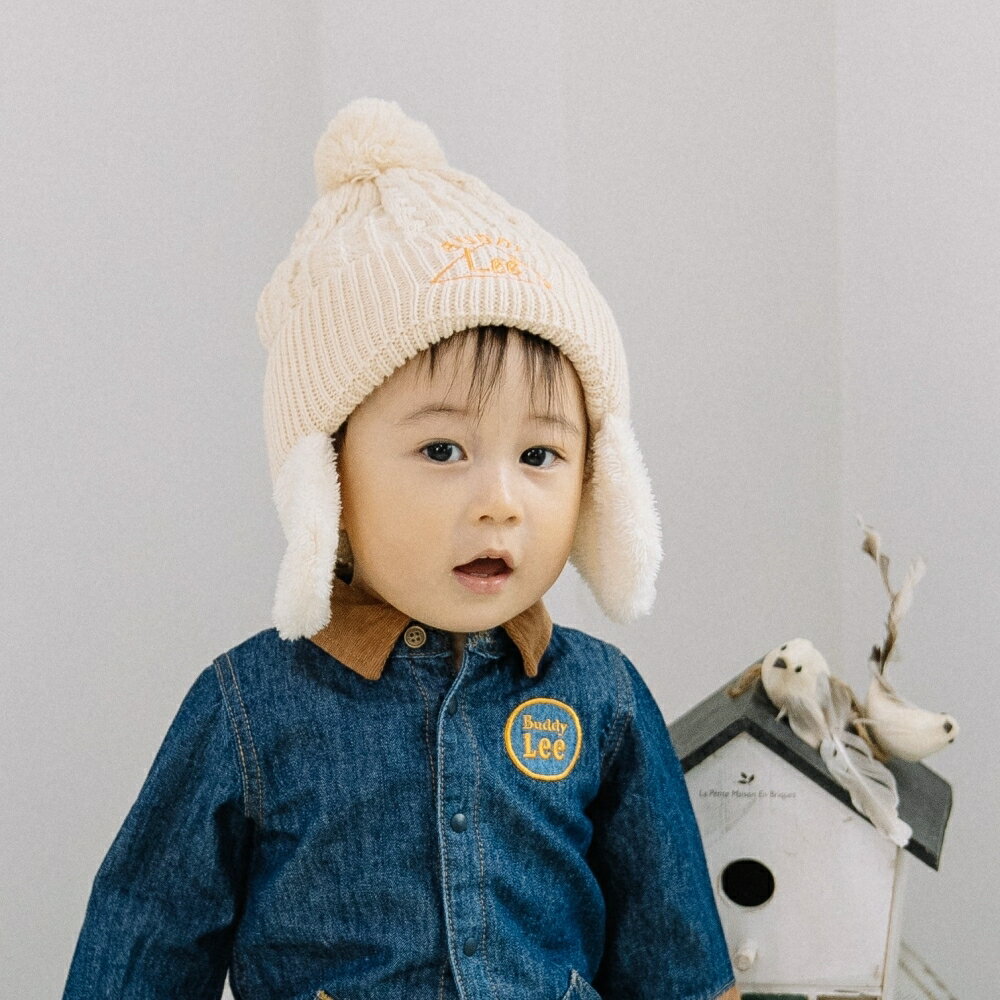 「11/25限定先着で最大1000円OFFクーポン」Buddy Lee ニット帽 ケーブル編み バディーリー