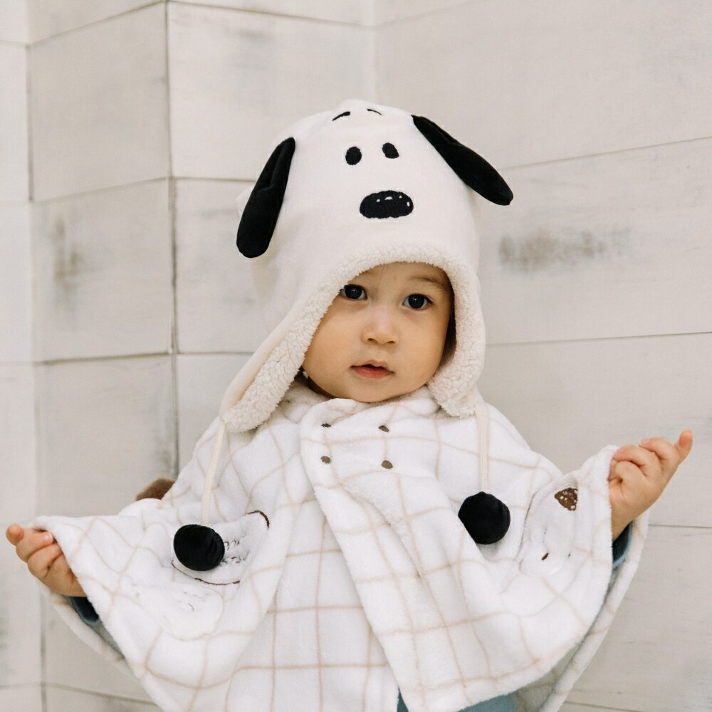 PEANUTS ベロアウィンター帽子 スヌーピー