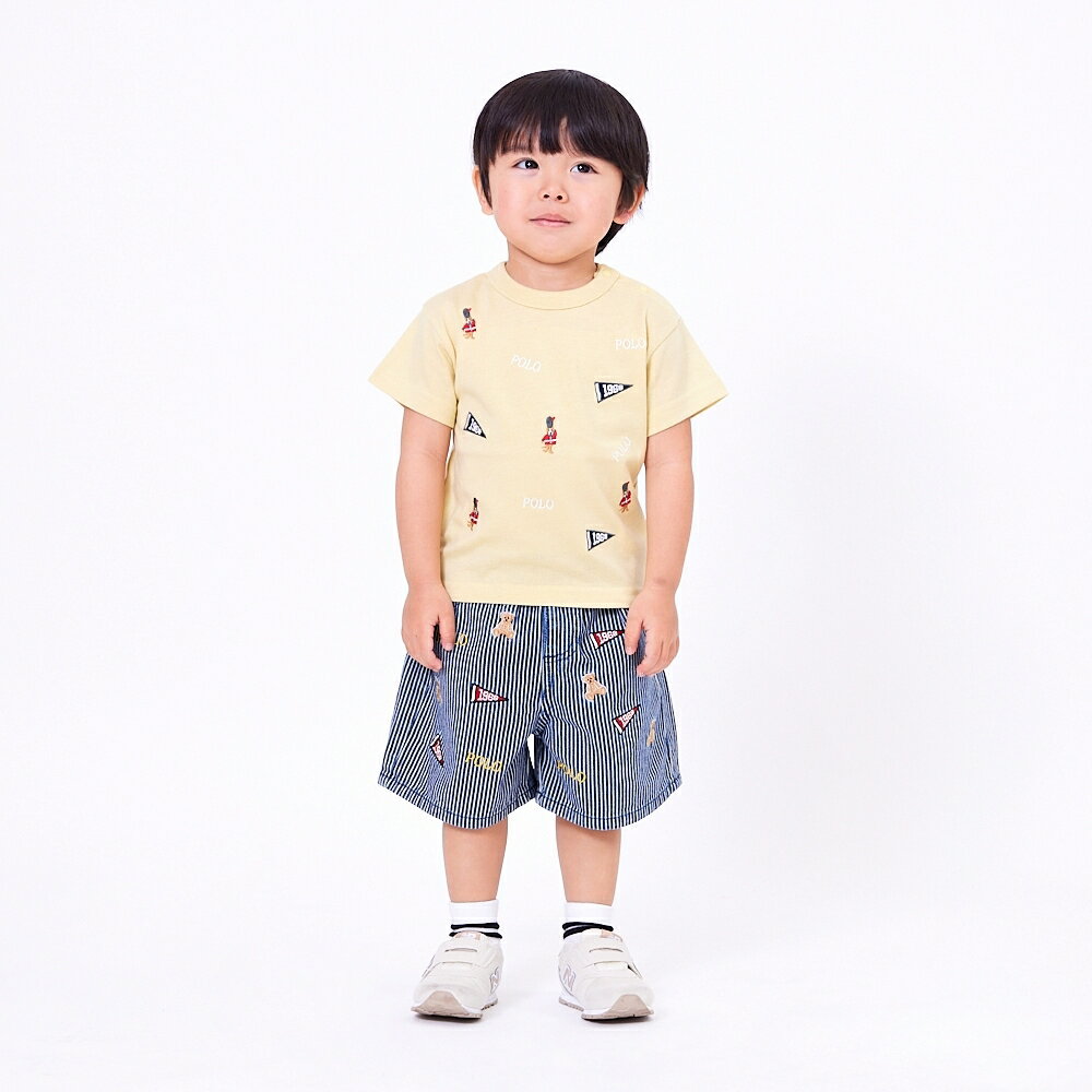 刺繍総柄が可愛い大人気のハーフパンツです。＜サイズ＞80cm：総丈26.5cm ウエスト19.5cm 股上20cm 股下6.5cm90cm：総丈28.5cm ウエスト20.5cm 股上21cm 股下7.5cm＜素材＞ツイル＜組成＞本体：ポリエステル79％、綿21％こちらの商品は実店舗から入荷・発送しておりますため、パッケージ状態や、梱包状態が商品ごとに異なる場合がございます。一部商品に商品管理ラベルが添付されている場合がございます。※お支払い方法はご利用ガイドの「お支払い方法・お支払いについて」をご確認ください。※ご注文確定後の注文内容の変更、キャンセルはお受けしておりません。※対象年齢がある商品については目安となっております。※実際の商品と画像は若干異なる場合がございます。対象月齢 (カ月～)：12.0 - 18.0梱包サイズ (cm)：15,23,3重量 (g)：10 GRAMbabiesrus,#000444,#00003870,#00004002,#00004014,#20260828003