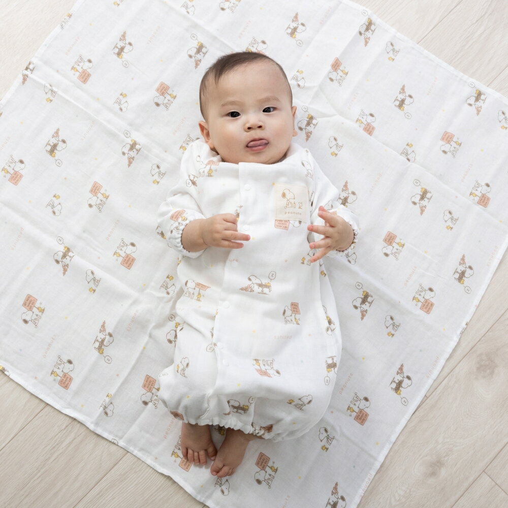 SNOOPY スヌーピー スワドル ダブルガーゼ ベビーザらス限定