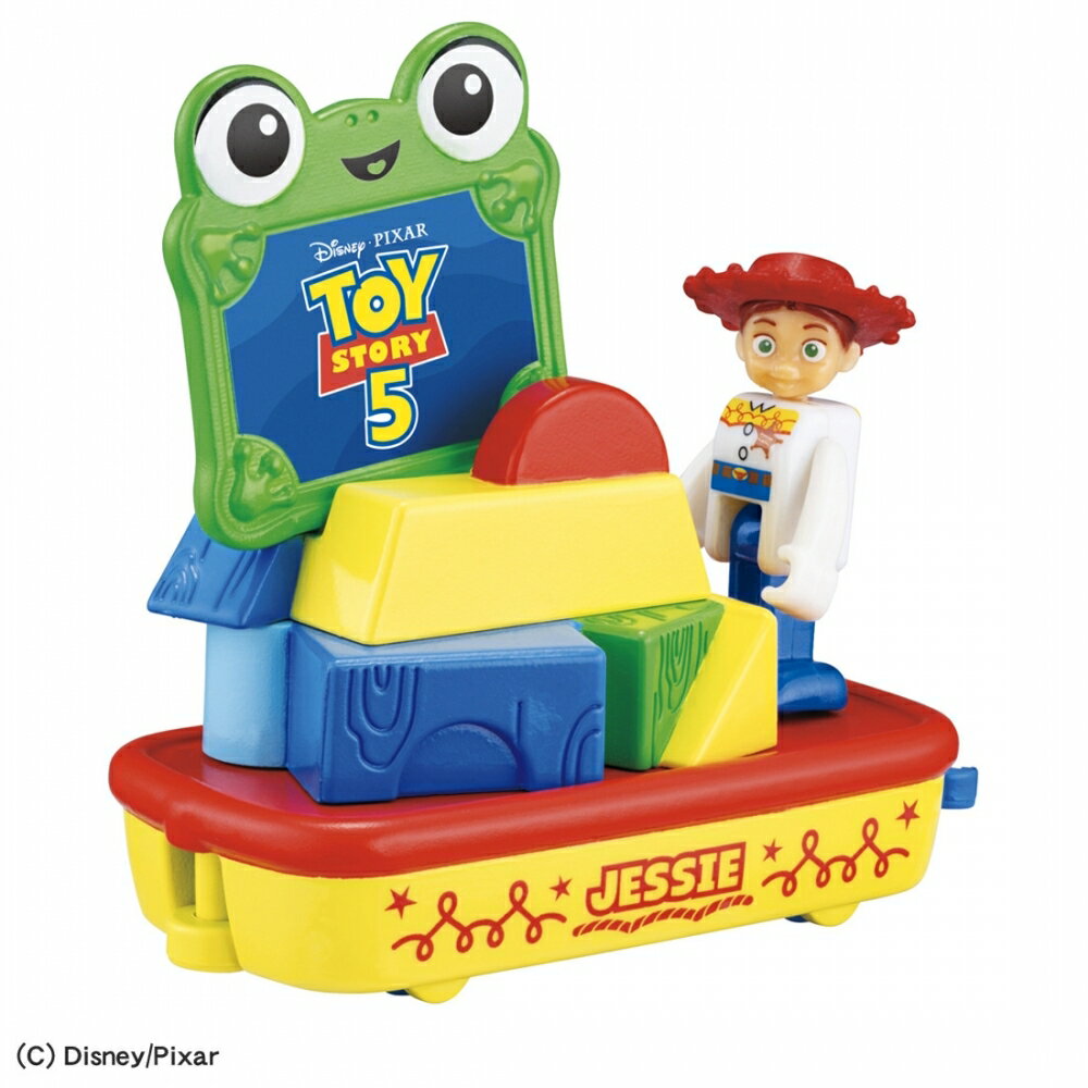 おうちにディズニートミカパレードがやってくる！夢の世界をつなげよう！ドリームトミカに【ディズニートミカパレード】シリーズが登場！映画『トイ・ストーリー5』の公開を記念した、トイ・ストーリー5デザインのパレードフロートです。トイ・ストーリーの雰囲気を表したカラフルなフロートに、作品内で活躍するジェシーとリリーパッドを乗せることができます。ジェシーのフィギュア1体とリリーパッド1個付き。別売の同シリーズのフロートとつなげることができます。たくさん集めて自分だけのパレードを作ろう！パレードフロート(1),リリーパッド(1),シール(1),ジェシー　フィギュア(1),こちらの商品は実店舗から入荷・発送しておりますため、パッケージ状態や、梱包状態が商品ごとに異なる場合がございます。一部商品に商品管理ラベルが添付されている場合がございます。※お支払い方法はご利用ガイドの「お支払い方法・お支払いについて」をご確認ください。※ご注文確定後の注文内容の変更、キャンセルはお受けしておりません。※対象年齢がある商品については目安となっております。※実際の商品と画像は若干異なる場合がございます。対象年齢 (歳～)：3.0 - 99.0梱包サイズ (cm)：1,1,1重量 (g)：1 GRAM著作権：(C) Disney/Pixartomicadreamtomica