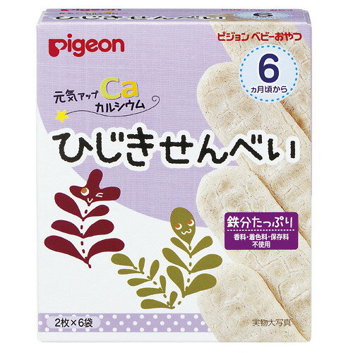 【ピジョン】元気アップCa ひじきせんべい 【6ヶ月〜】のサムネイル