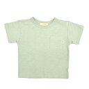 Sophitica ソフィティカ 抗菌防臭スラブ天竺半袖Tシャツ (ミント×80cm)
