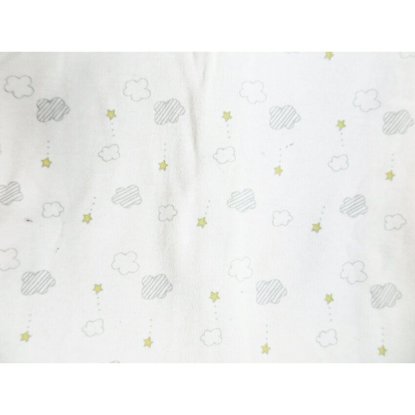 長袖前開きロンパース肌着2枚組くもtimes;チョコスプレー(ピンクtimes;70cm)