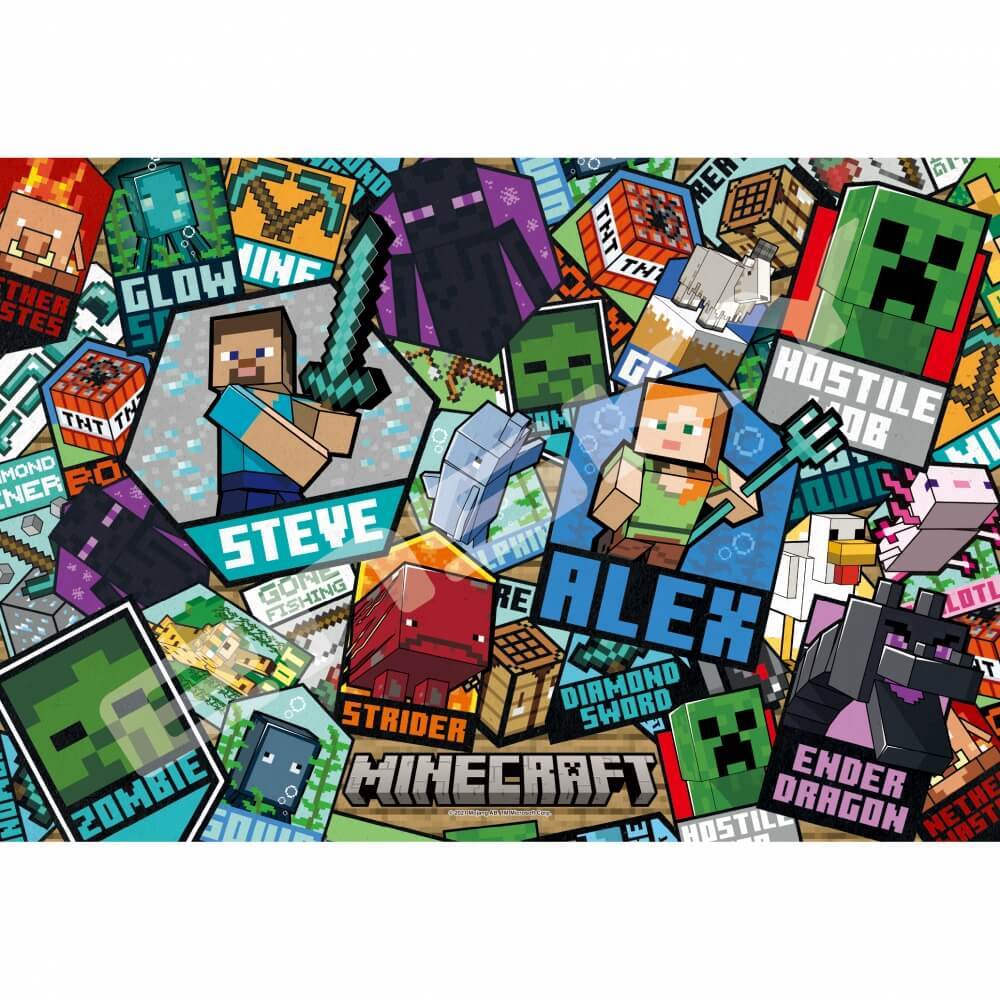 MINECRAFT 300ピースジグソーパズル Emblem Collection