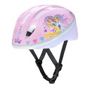 キッズヘルメット S ディズニープリンセス ゆめラブ（53〜57cm）子供用ヘルメット バイク 自転車 ピンク かわいい 女の子 SG基準