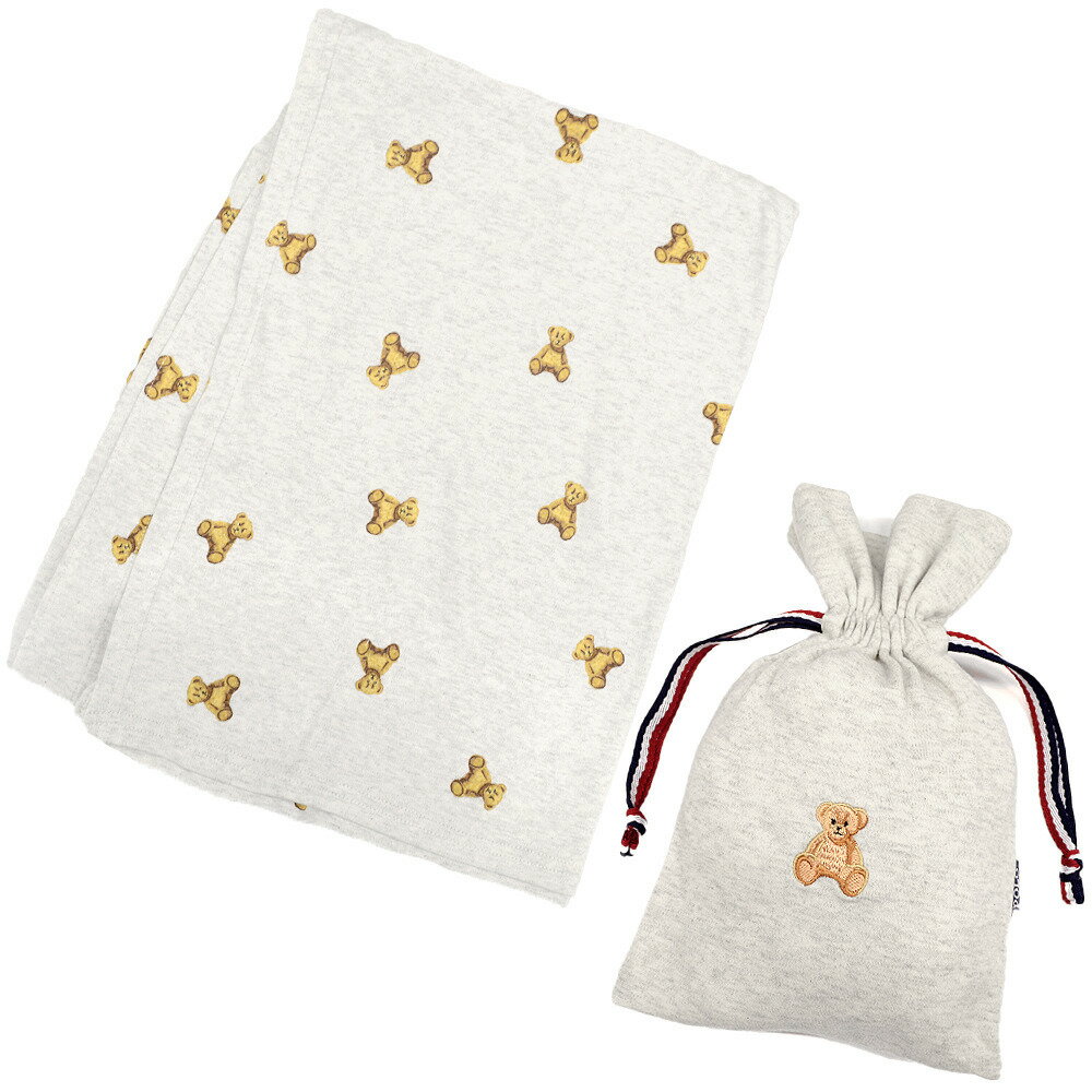 POLO BCS 授乳ケープ 巾着袋付き ベア刺繍のサムネイル