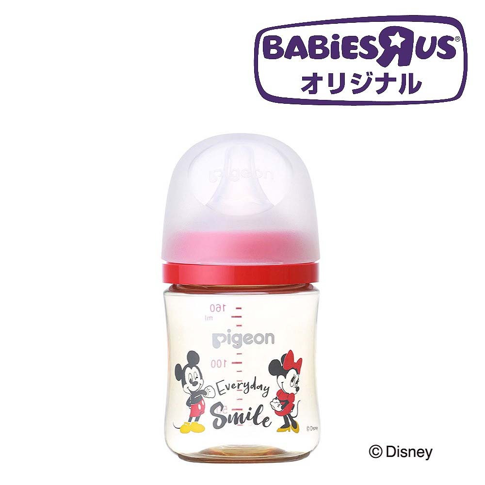 母乳実感 哺乳びん プラスチック 160ml（Disney）TOY ベビーザらス限定