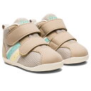 「5/9〜16限定先着で最大3000円OFFクーポン」ASICS アシックス スクスク コンフィ ファースト MS 3(ベージュ×12cm)【送料無料】