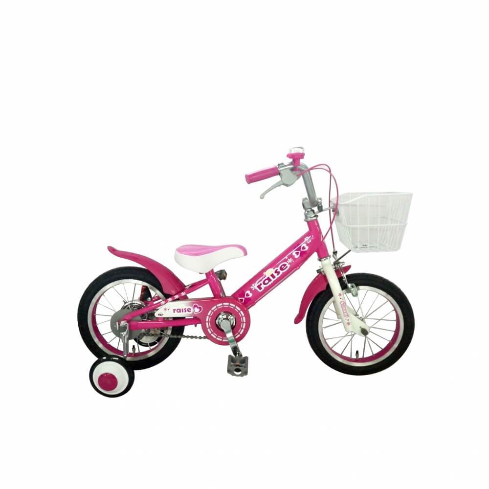 14インチ 身長80cm〜 子供用自転車 RAISE アルバニー（ピンク） 女の子