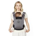 Ergobaby(エルゴベビー) AWAY グラファイトグレー 【抱っこ紐 日本限定モデル 2WAY 対面抱き おんぶ 持ち運び便利 一体型収納ポーチ付き 4ヵ月〜15.9kg】【送料無料】