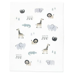 表ガーゼタオルケット ZOO 85×115cm