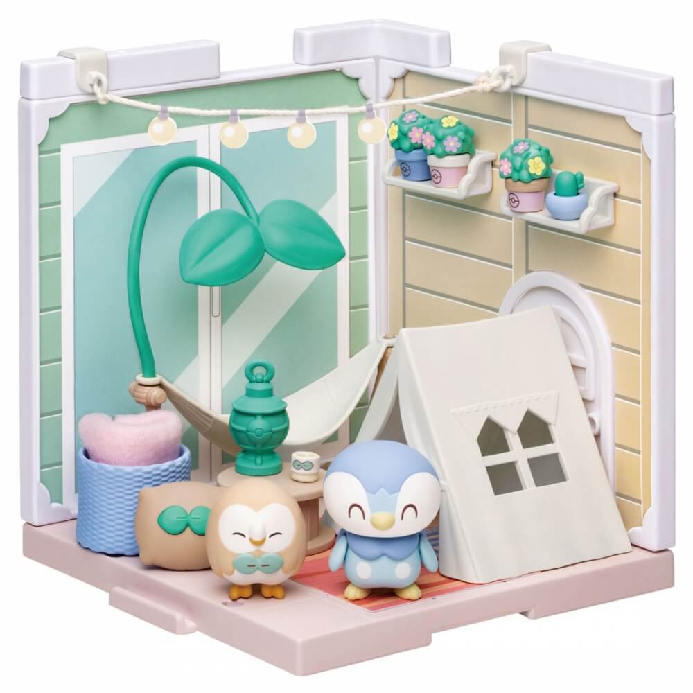 ポケモン ポケピースハウス ベランピングテラス モクロー＆ポッチャマのサムネイル