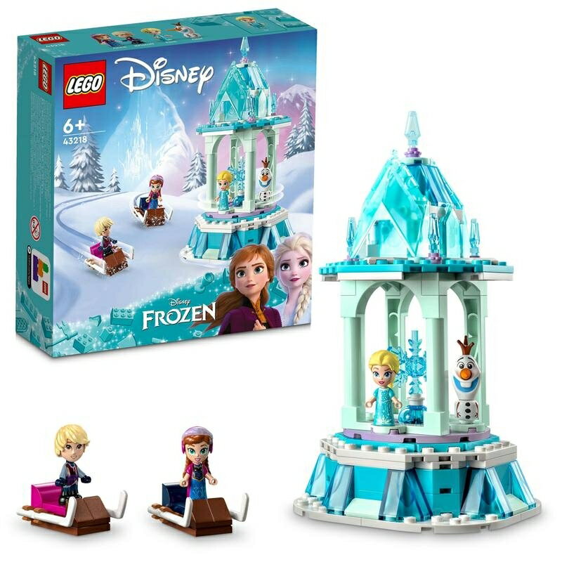 レゴ ディズニープリンセス 【オンライン限定価格】レゴ LEGO ディズニープリンセス 43218 アナとエルサのまほうのメリーゴーランド