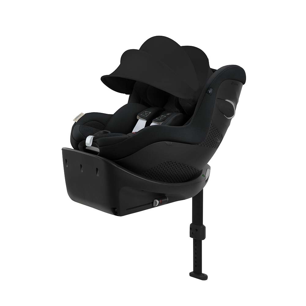 サイベックス　チャイルドシート cybex(サイベックス) シローナGi i-size ムーンブラックプラス 【チャイルドシート ISOFIX固定 R129適合 360°回転シート 快適リクライニング 新生児〜4歳ごろまで】【送料無料】