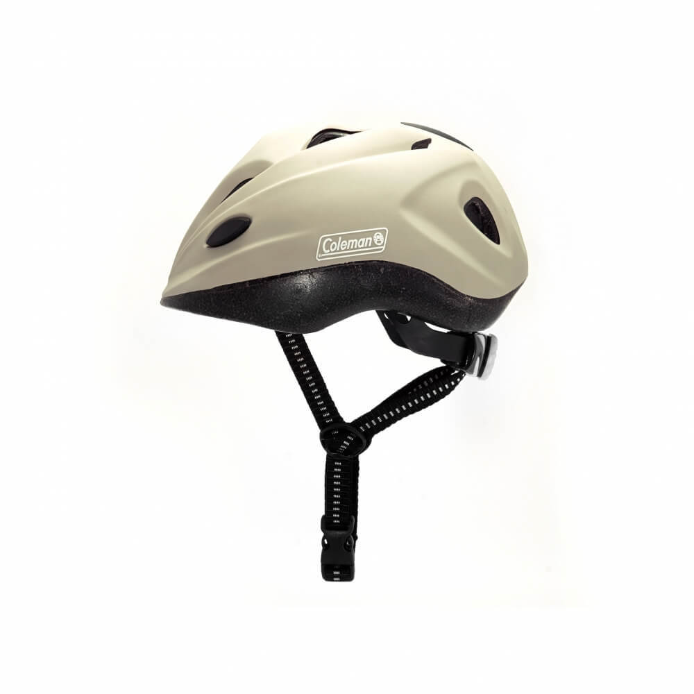 コールマン ジュニアヘルメットSG M（52〜56cm）ベージュ 子供用ヘルメット 軽量 おしゃれ SG規格適合 バイク 自転車【送料無料】