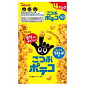 カリッとした食感が特長の「ポテコ・うましお味」が、お子様がつまんでも食べやすいこつぶサイズに仕立てました。食べきりサイズの4連包タイプです。＜内容量＞14g×4袋＜原材料に含まれるアレルギー物質＞なし※コンタミネーション：卵・乳成分・小麦・落花生・えび・かに・くるみを使用した製品と共通の設備で製造しております。＜原材料名＞乾燥ポテト（外国製造）、植物油脂、食塩／加工澱粉、調味料（アミノ酸等）、酸化防止剤（ビタミンE）※メーカーでのリニューアルによりパッケージ等が予告無く変更になる場合がございます。予めご了承ください。※出荷時点で賞味期限まで30日以上の商品を出荷いたします。※賞味期限が長い商品とのご交換はいたしかねます。予めご了承ください。こちらの商品は実店舗から入荷・発送しておりますため、パッケージ状態や、梱包状態が商品ごとに異なる場合がございます。一部商品に商品管理ラベルが添付されている場合がございます。※お支払い方法はご利用ガイドの「お支払い方法・お支払いについて」をご確認ください。※ご注文確定後の注文内容の変更、キャンセルはお受けしておりません。※対象年齢がある商品については目安となっております。※実際の商品と画像は若干異なる場合がございます。パッケージサイズ：幅10×奥行き3×高さ56cm東ハト