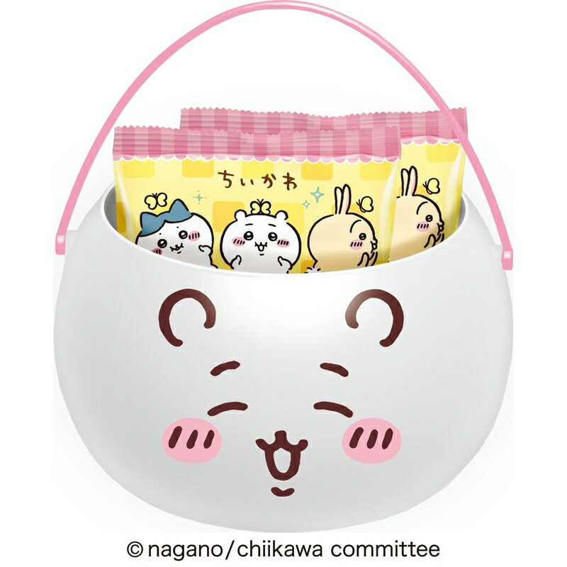 クリスマスお菓子 ちいかわ 菓子入りポット 1品2袋 高さ11.7cmのサムネイル