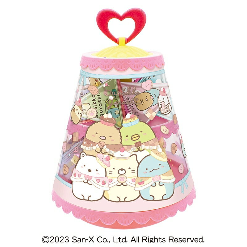 クリスマスお菓子 すみっコぐらし ケーキスタンド 4品6袋 高さ24cm 詰め合わせ 女の子 子供 キャラクターのサムネイル