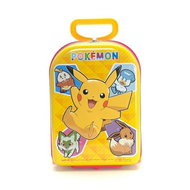 クリスマスお菓子 ポケモンキャリーケース 2品2袋 高さ28cm 詰め合わせ【種類ランダム】 子供 キャラクターのサムネイル