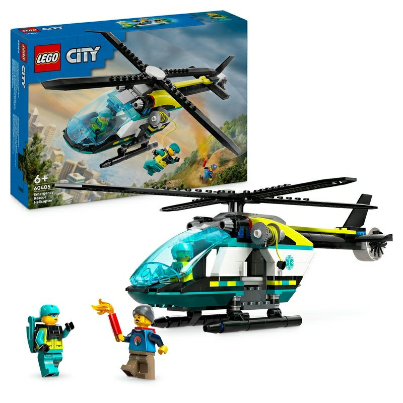 レゴ シティ（売れ筋ランキング） レゴ LEGO シティ 60405 救急レスキューヘリコプター
