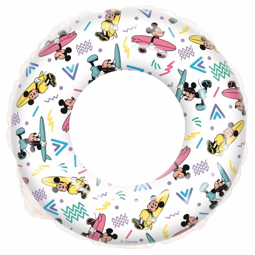 ディズニー ミッキーマウス 浮き輪 60cm 子供用 キッズ ロープ付き トイザらス限定のサムネイル
