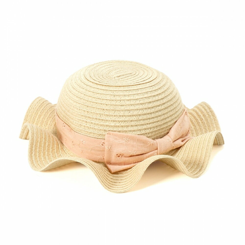 洗えるヒラヒラハット 46cm ベージュ(ライトベージュ) ベビーザらス限定のサムネイル
