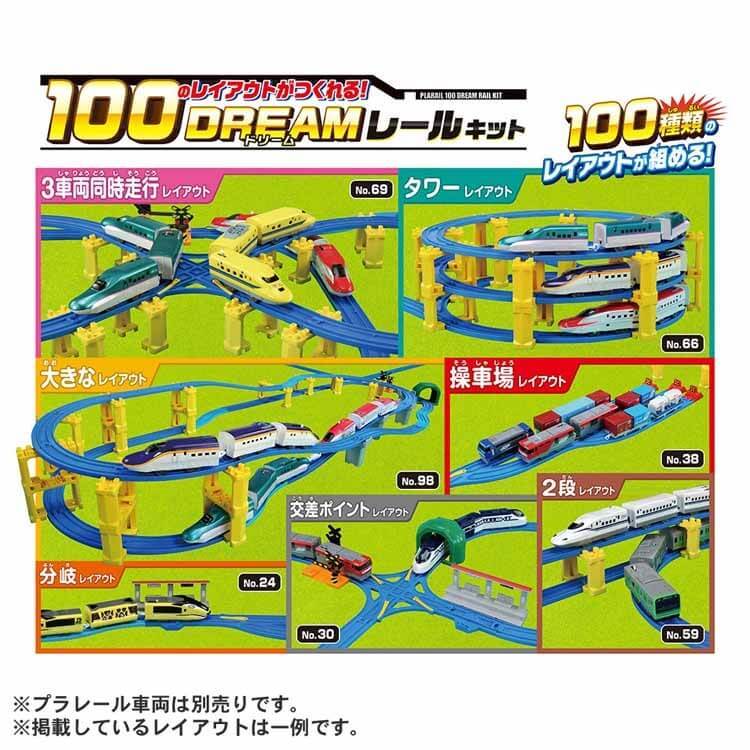 プラレール 100のレイアウトがつくれる！ドリームレールキット【送料無料】