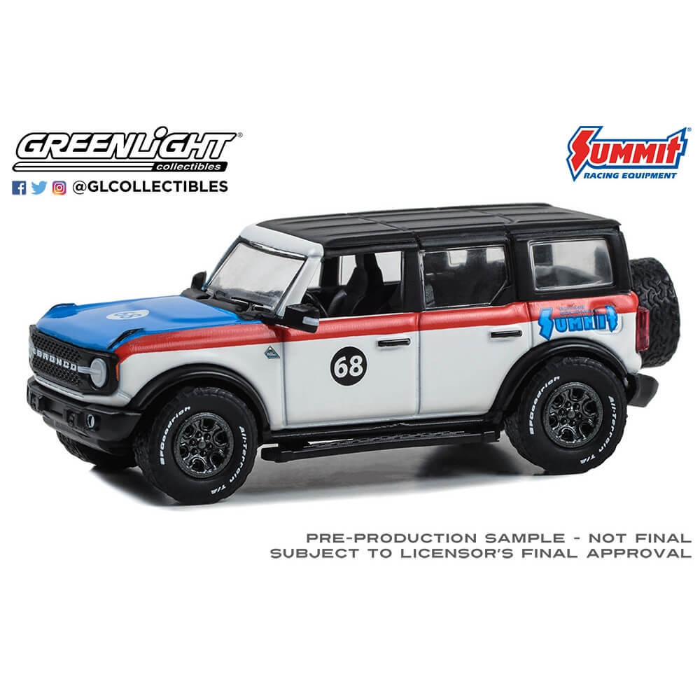 GL 1/64 2022 Ford Bronco Black Diamond - Summit Racing #68