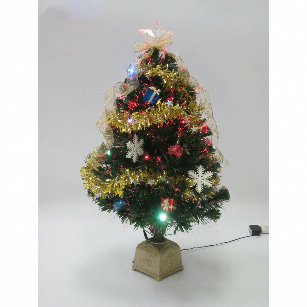 【クリスマスツリー】トイザらス　チアー！ 90cm　ファイバーツリー　カラフルLED