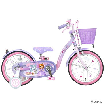 16インチ　子供用自転車　ちいさなプリンセスソフィア＆スカイ