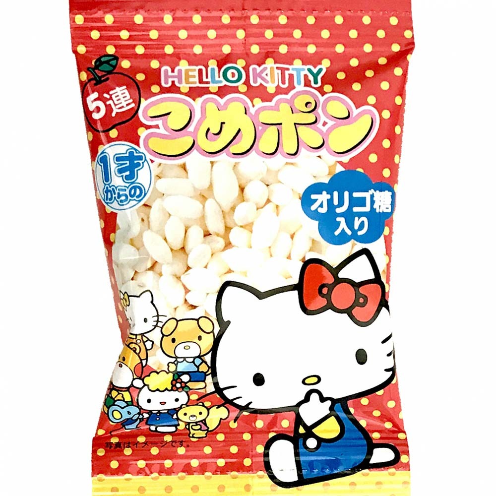 ハローキティ  こめポン　5連【お菓子】