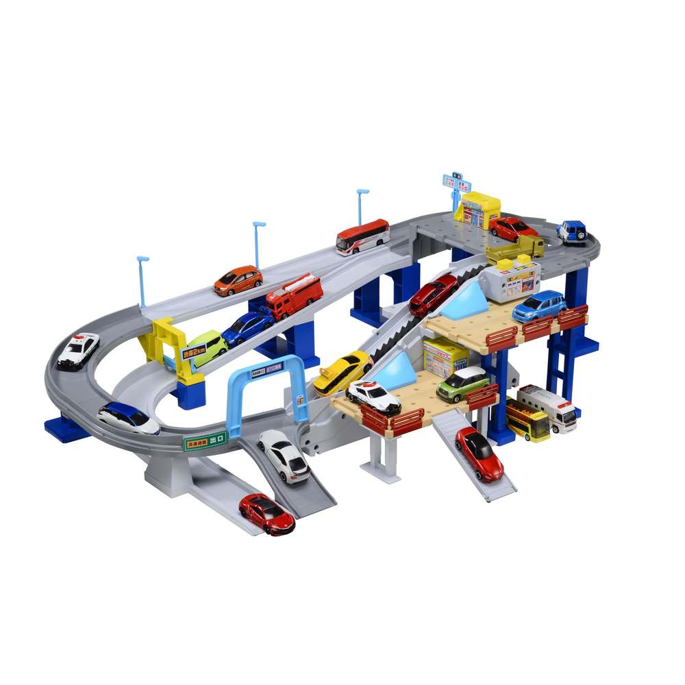 トミカワールド 2スピードでコントロール！トミカアクション高速どうろ ミニカー 車 3歳以上【送料無料】
