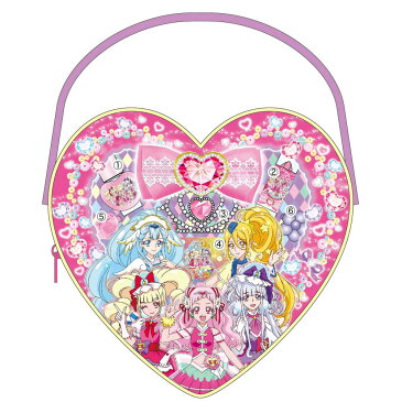 トイザらス限定　HUGっと！プリキュア　ハートバッグコスメセット