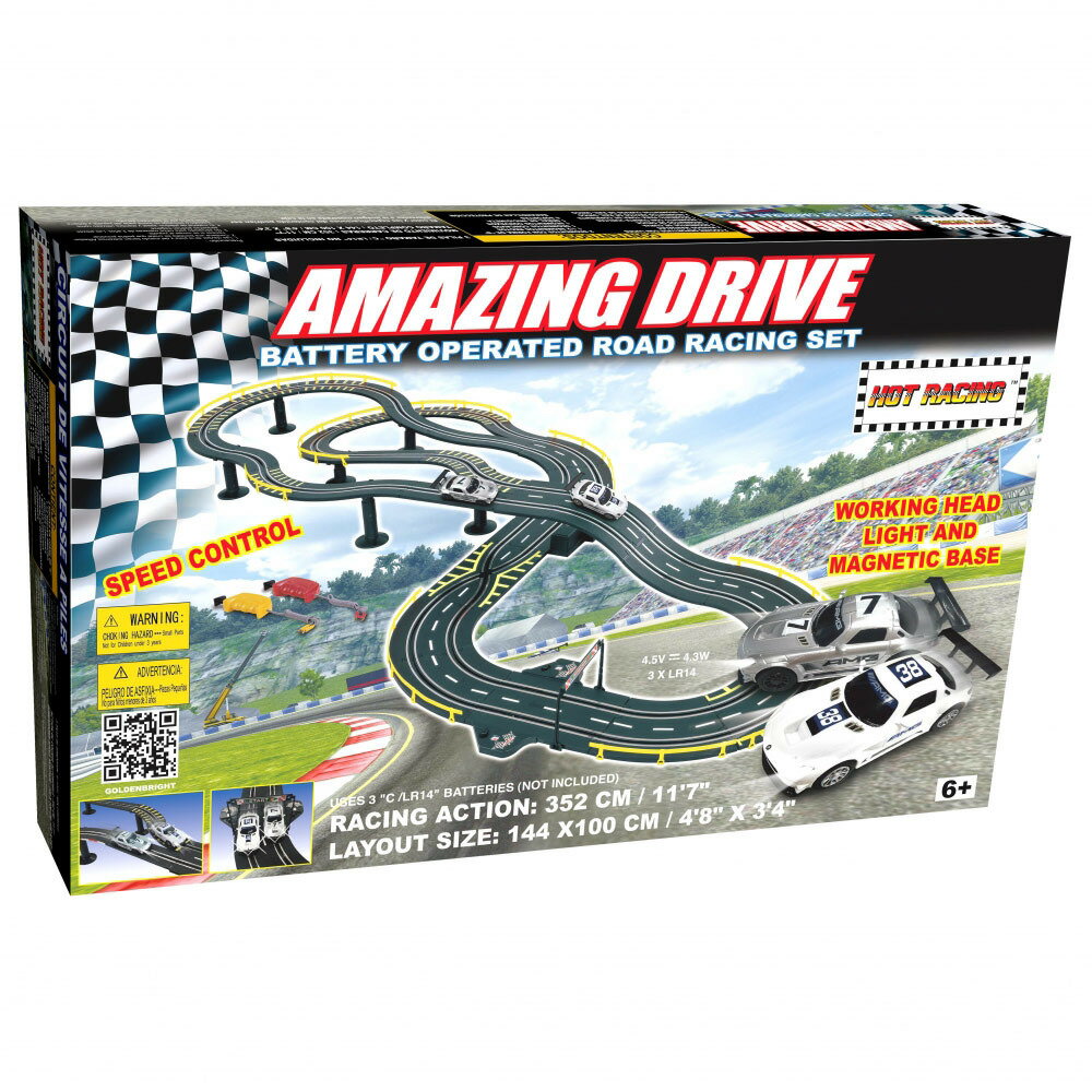トイザらス限定　アメージングドライブ　ロードレーシングセット