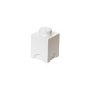 レゴ LEGO ストレージボックス ブリック 1 ホワイト【レゴ LEGO 収納】【オンライン限定】 1