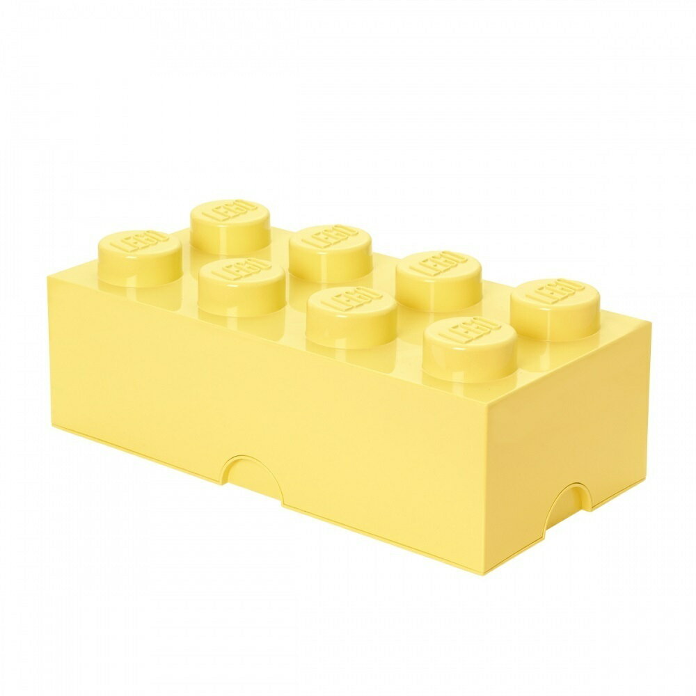 レゴ LEGO ストレージボックス ブリック 8 クールイエロー【レゴ LEGO 収納】【オンライン限定】【送料無料】