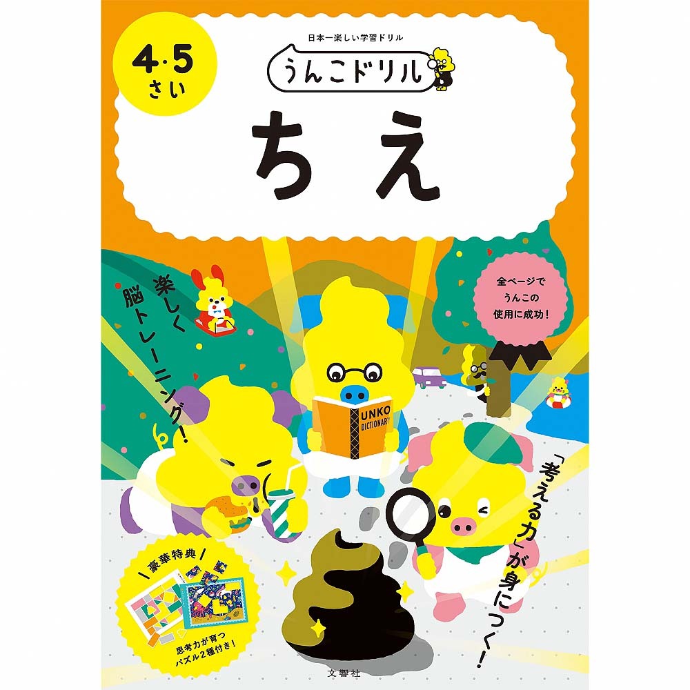 うんこドリル ちえ 4・5さいのサムネイル