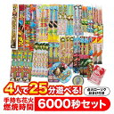 4人で25分遊べる 手持ち花火 燃焼時間6000秒セット（200本入）【オンライン限定】人気 手持ち花火セット 花火詰め合わせ トイザらス限定