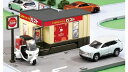 Cafeレストラン ガスト (ガスト デリバリーバイク付き) トミカタウン トミカワールド