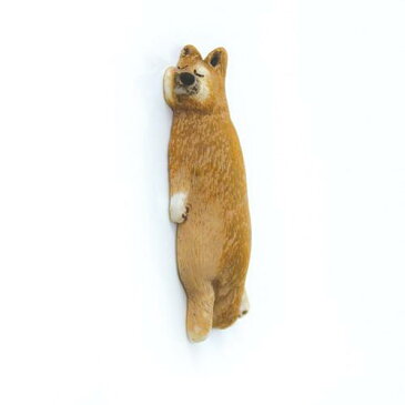 【マグネット】【メール便可】壁や冷蔵庫で気持ちよさそう♪ 壁ごこち 柴犬(しばけん)【おもちゃ グッズ 雑貨 お土産 プレゼント おもしろ雑貨 誕生日 父の日 母の日 敬老の日 贈り物 日本製 ギフト 磁石 文具 文房具 キッチン雑貨 事務用品 アニマル 動物】