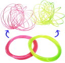 【光るブレスレット】【メール便可】マジックランブレスレット(蓄光タイプ) Magic Run Bracelet【おもちゃ グッズ 光るおもちゃ 光り物 リング 蓄光 ブレスレット マジックリング フローリング 樹脂製 回転 パーティーグッズ おもしろ雑貨 プレゼント 景品】