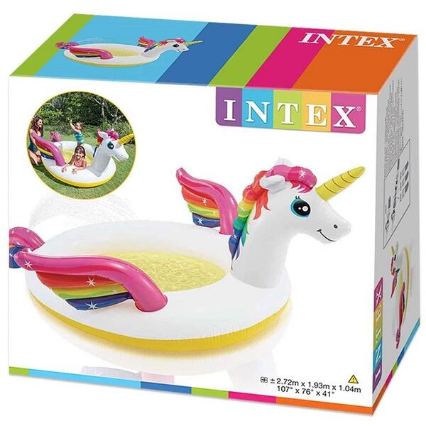 INTEX 57441NP インテックス ミスティックユニコーンスプレープール MYSTIC UNICORN SPRAY POOL